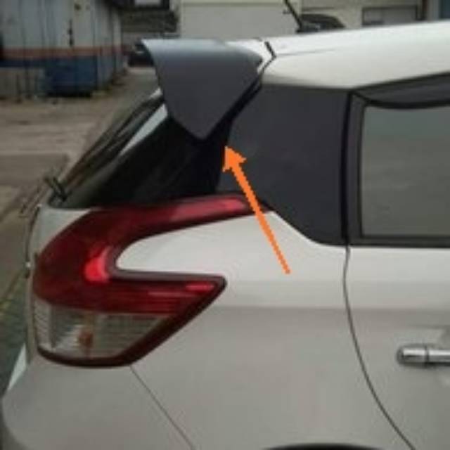 Spoiler Yaris 2014-2018 Mentah Bahan Plastik