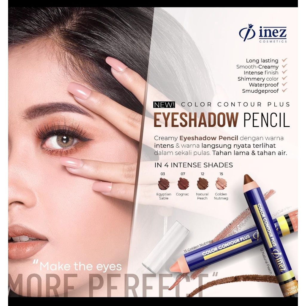 Inez Color Contoure Pluse Eyeshadow Pencil