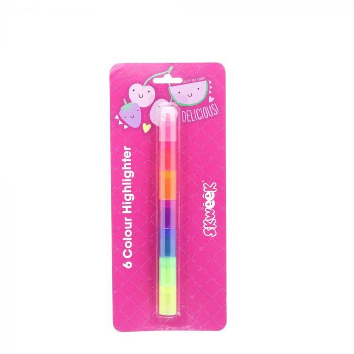 

6 Colour Highlighter Skweek Stabilo 6 warna