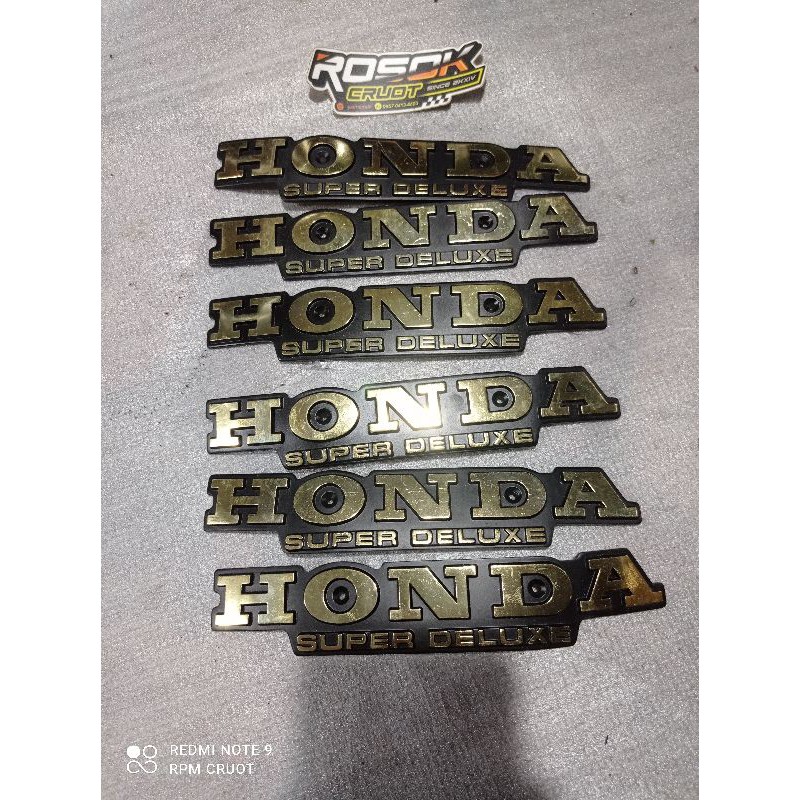 emblem tangki gl100 ori baru