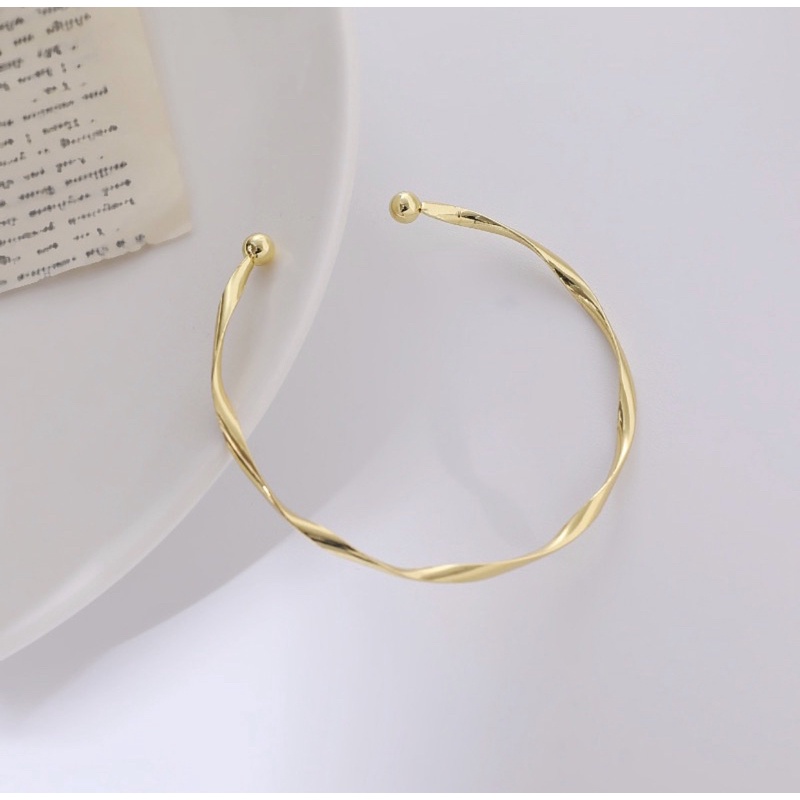 Bisa COD Gelang Accessories Wanita Bangle Mas - Chloe Bangle