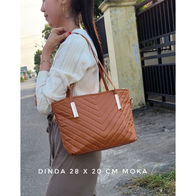 Dinda Totebag Shopper Tas Kerja Wanita