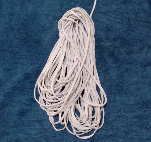 Termurah!! Tali Elastic Putih 1 Kg