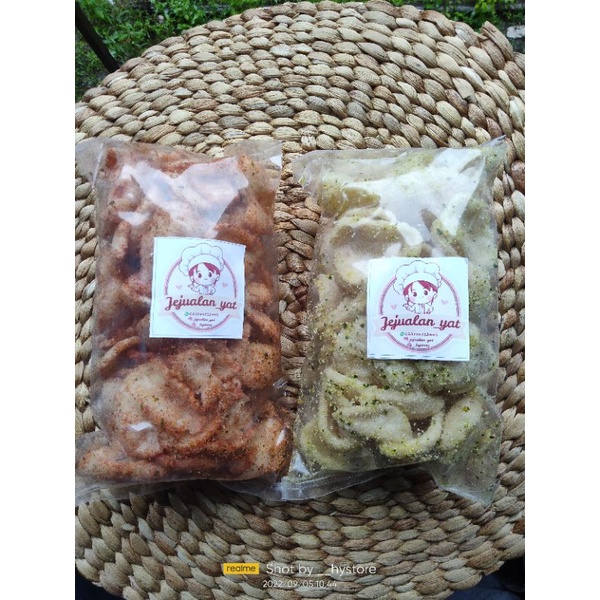 

Kerupuk Acan jeruk purut