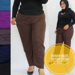  Big  Sale Legging Kaos Jumbo Celana  Panjang  Wanita  