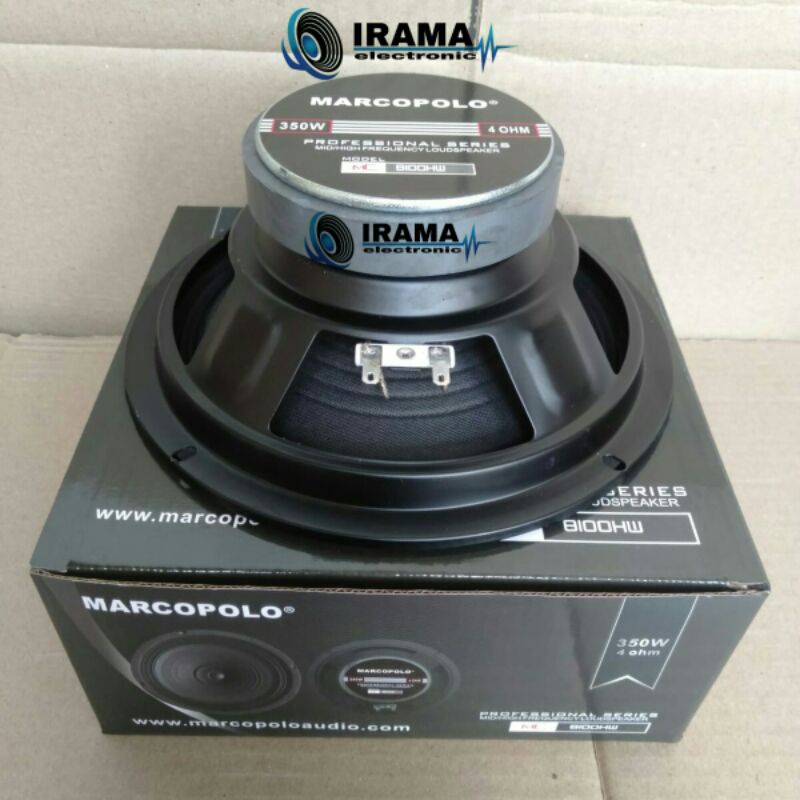 Speaker Full Range Marcopolo 8 inch MC 8100 HW