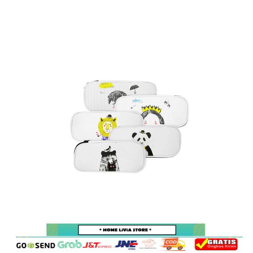 

OPUS ONE PENCASE KANVAS BW MOTIF MIX 00006082 YOS
