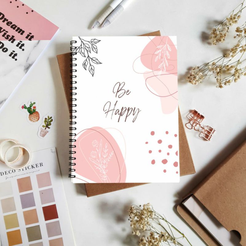 

NOTEBOOK A5 / BUKU JURNAL A5 GRID/DOTTED/ BLANK/LINE. NOTEBOOK AESTHETIC / NOTES BOOK