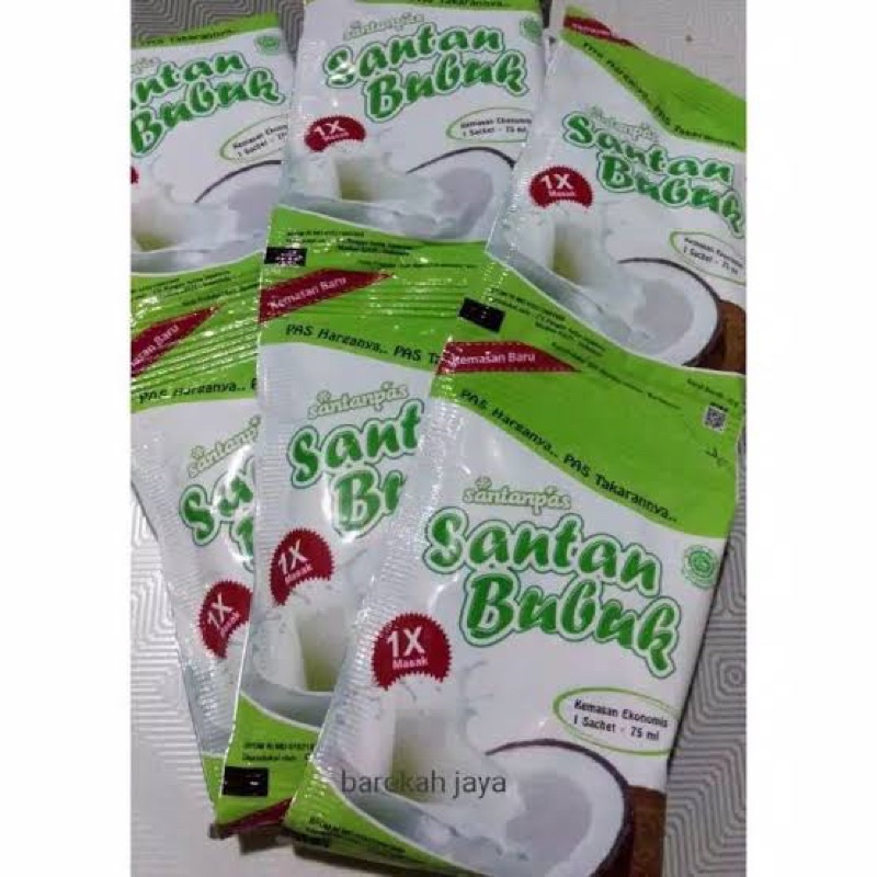 

Santan pas 1 renceng isi 10 pcs
