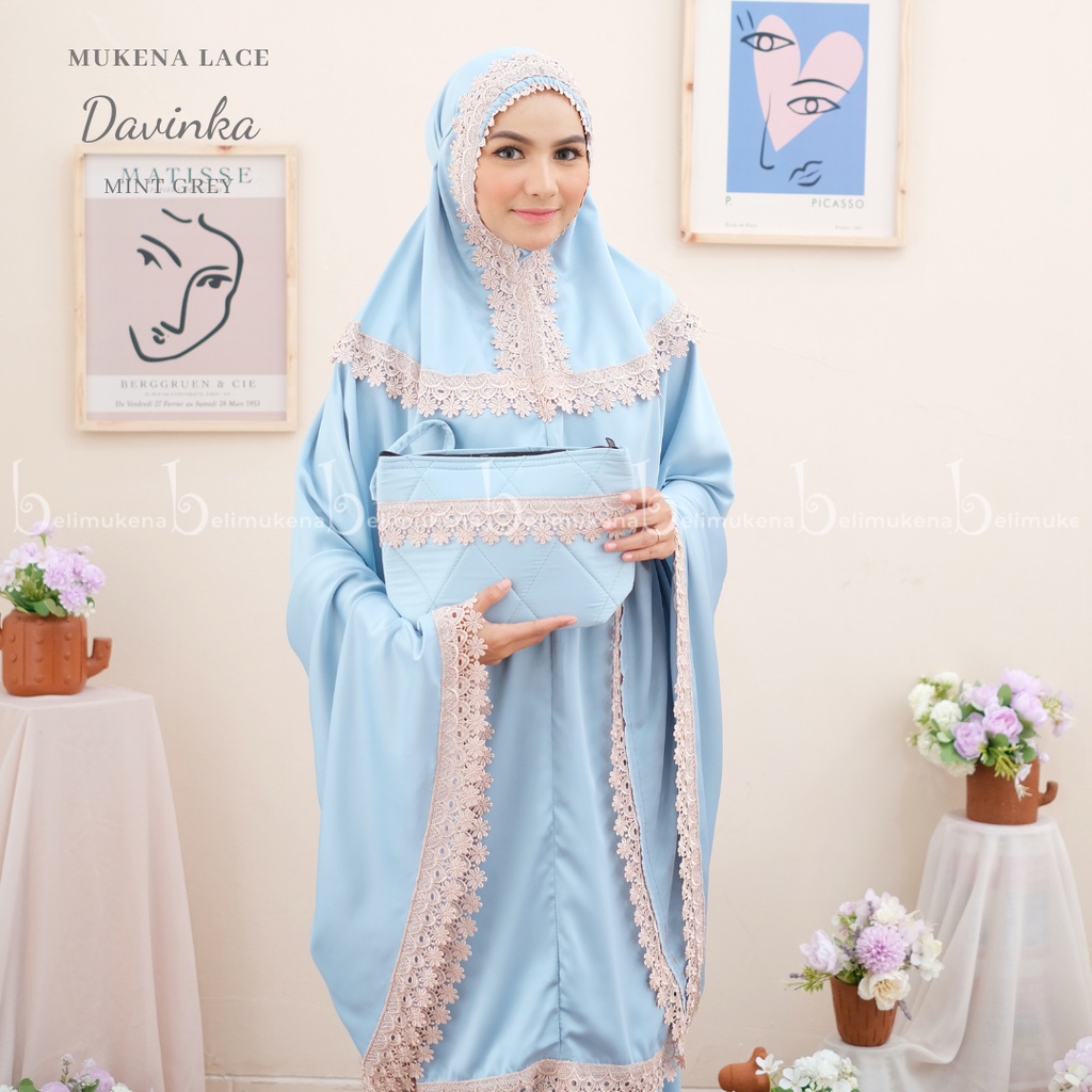 Mukena Dewasa Lace Davinka