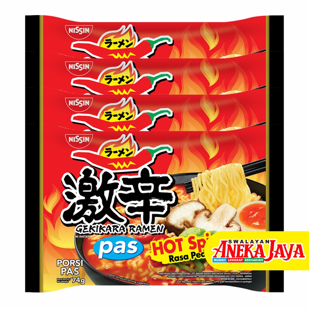 

GEKIKARA PAS HOT SPICY 80GR ISI 4PCS