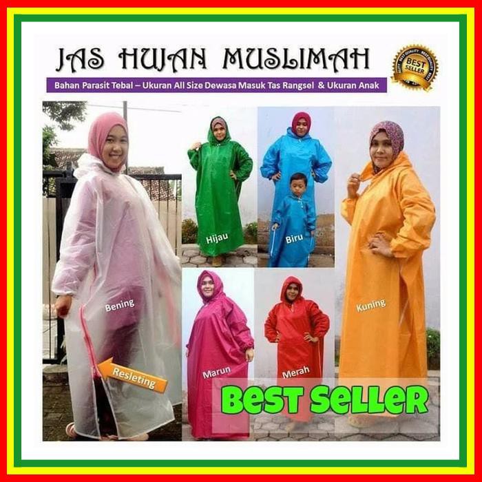 Jas Hujan Gamis Jaket Jas Hujan Gamis Polos Jumbo ~ Jas Hujan Gamis Polos Jumbo