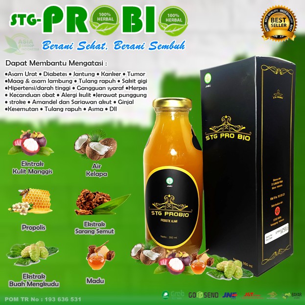 STG PROBIO ASLI HERBAL 100% SOLUSI 1001 MACAM PENYAKIT
