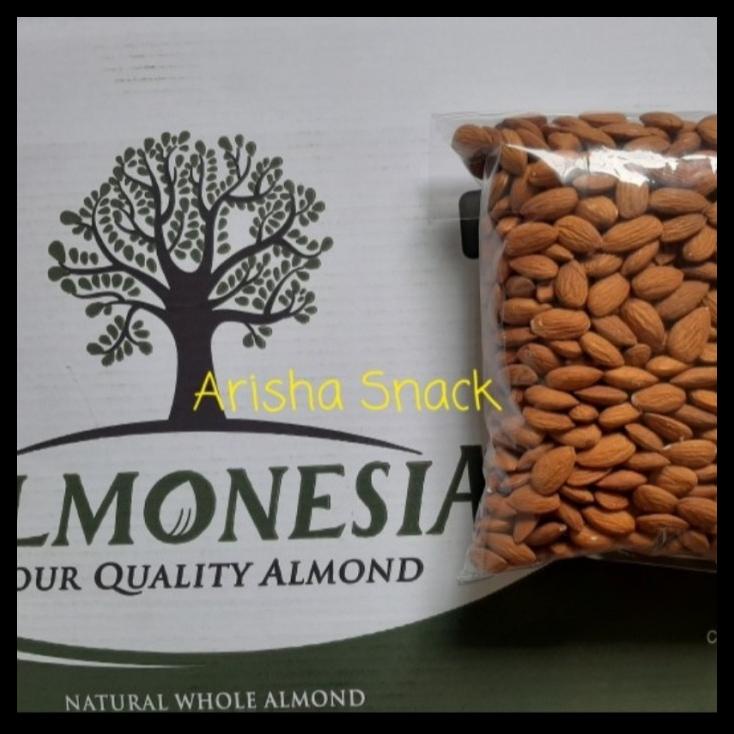 

DISKON TERBATAS !!! KACANG ALMOND MENTAH KUPAS PREMIUM BLUE DIAMOND 1KG (UK 27/30) TERLARIS
