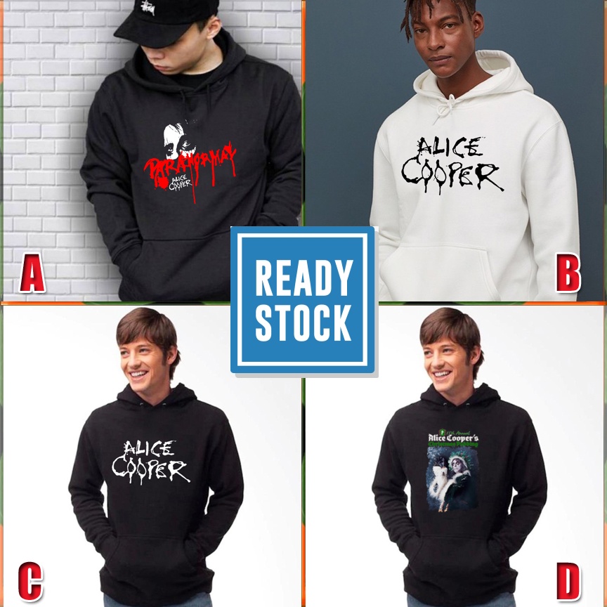 Hoodie Alice Cooper Casual Fashion Hoodie Bahan Katun New Men's Hoodie Pullover Hoodie Jumper Unisex
