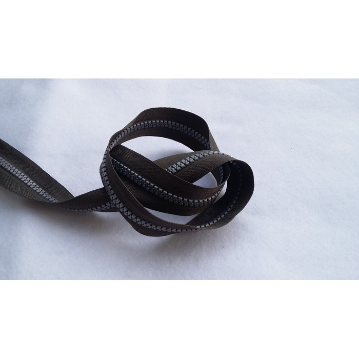Daun resleting slider Vislon/Jaket /"Kipling" Hijau Tentara