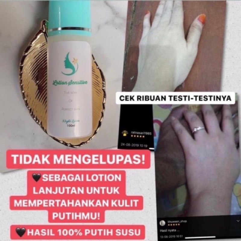 [LOTION PEMUTIH SENSITIVE] ROYYAL SKINCARE