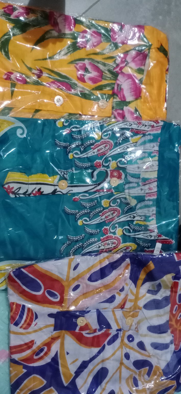 Daster Busui Batik Pekalongan Santung Bali Rayon Dress Solo