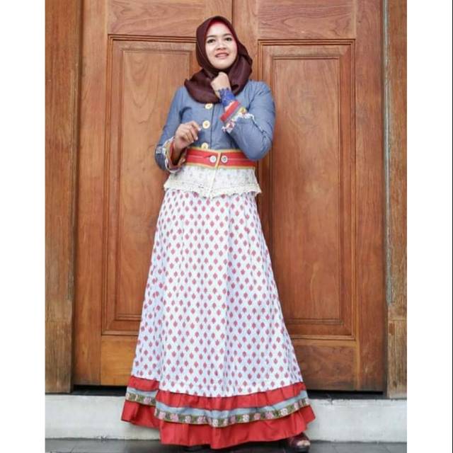 Gamis Tuneeca Romansa Klasik T-0419012 Nurani Fujinkai