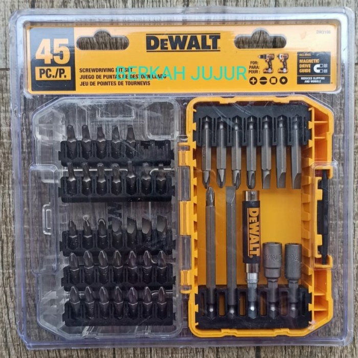 Dewalt Screwdriver Bit Set DW2166 (45 PCS)