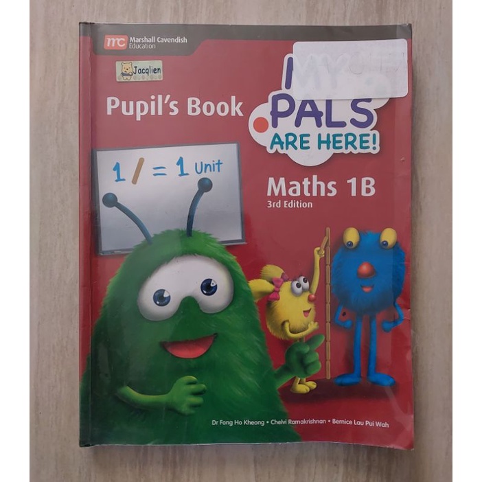 

My pals Are Here Maths Textbook Workbook Grade 1
