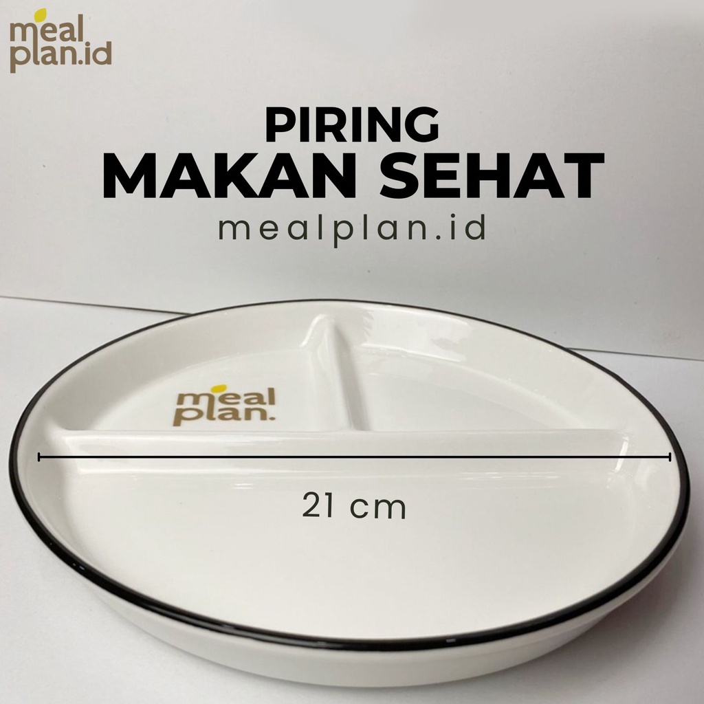 Piring makan sehat Mealplan.id
