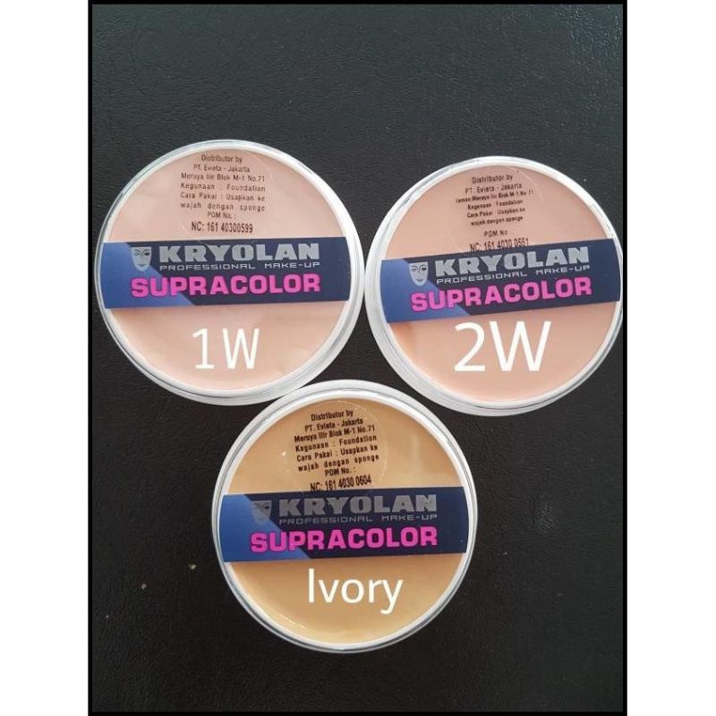 Foundation kryolan asli 100% 15ml