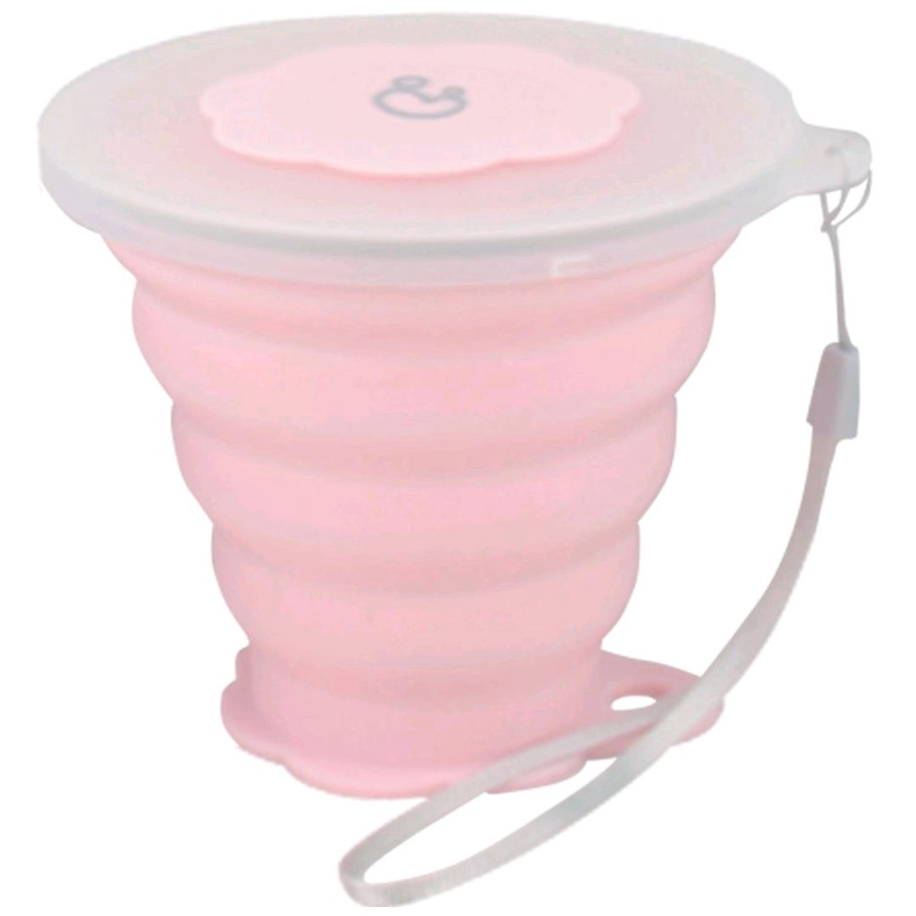 BABYQLO FOLDABLE SILICONE CUP/ GELAS LIPAT BQ7006