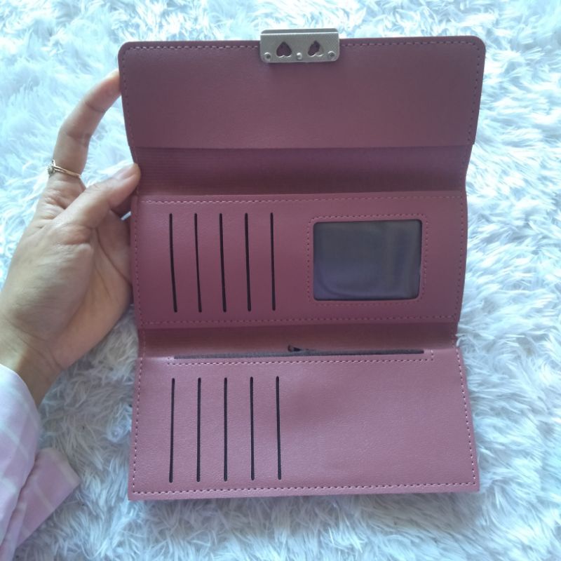 Dompet Wanita Lipat Polos Forever Young Originally from Korea Kode AI08