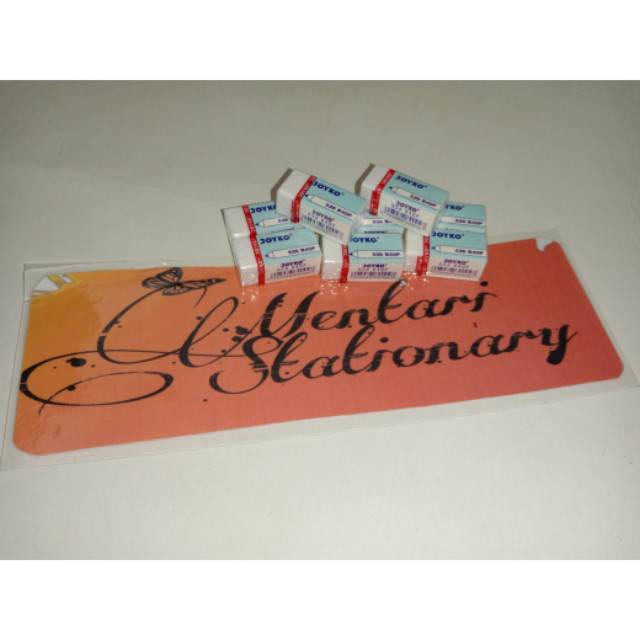 

(1pcs) penghapus putih joyko