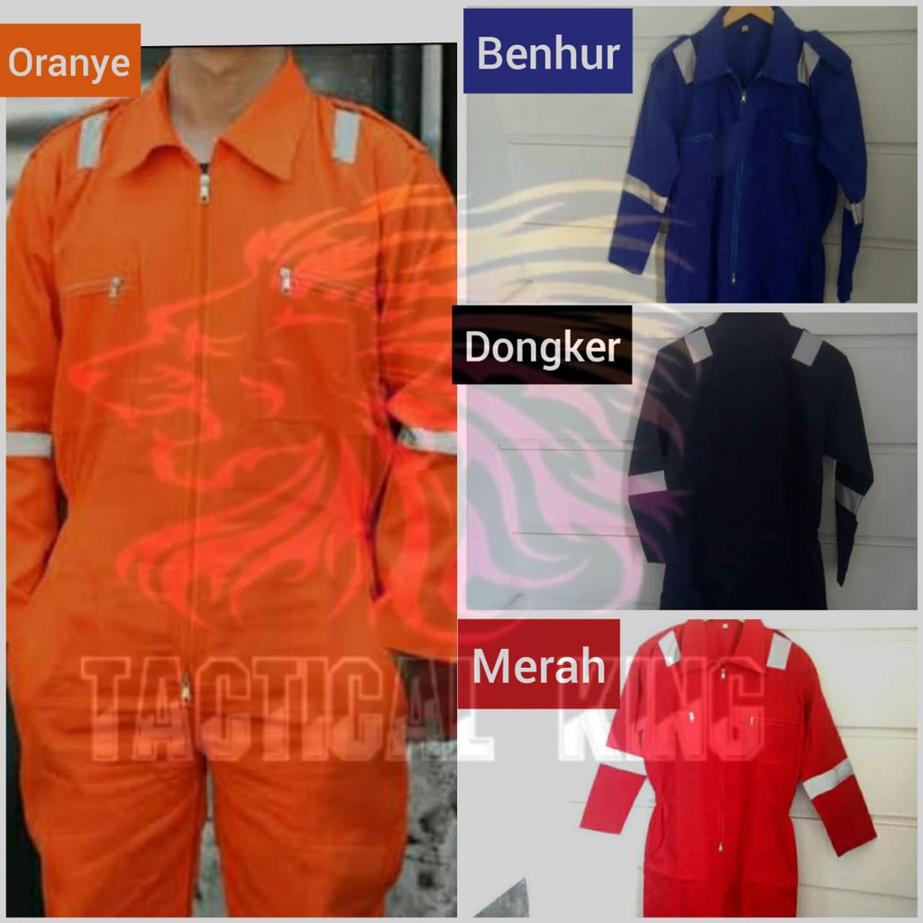 Wearpack Coverall Safety / Baju scotlight  / Seragam Kerja Proyek