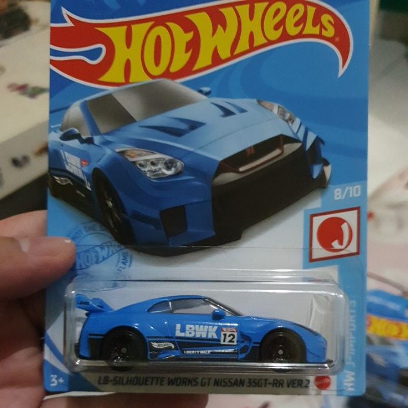 Hotwheels LB Silhouette Works GT Nissan 35GT RR Ver.2 Biru