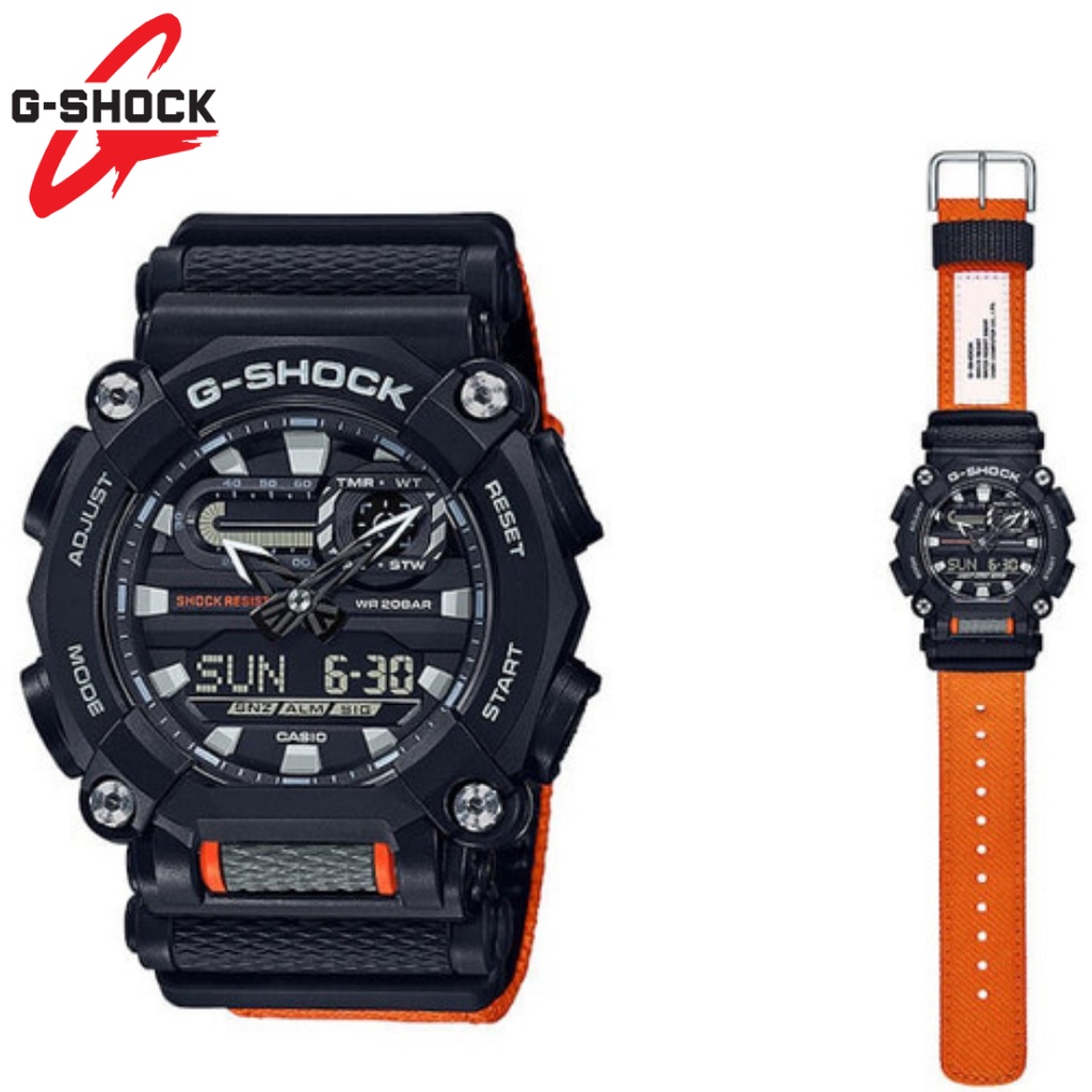 Jam Tangan Gshock GA-900 Dualtime Box Fullset - Fitur Active