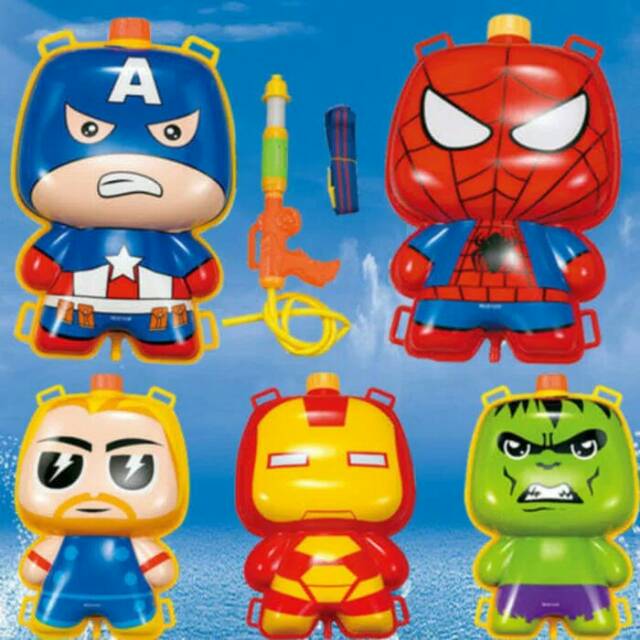 pistol air backpack/mainan anak laki laki