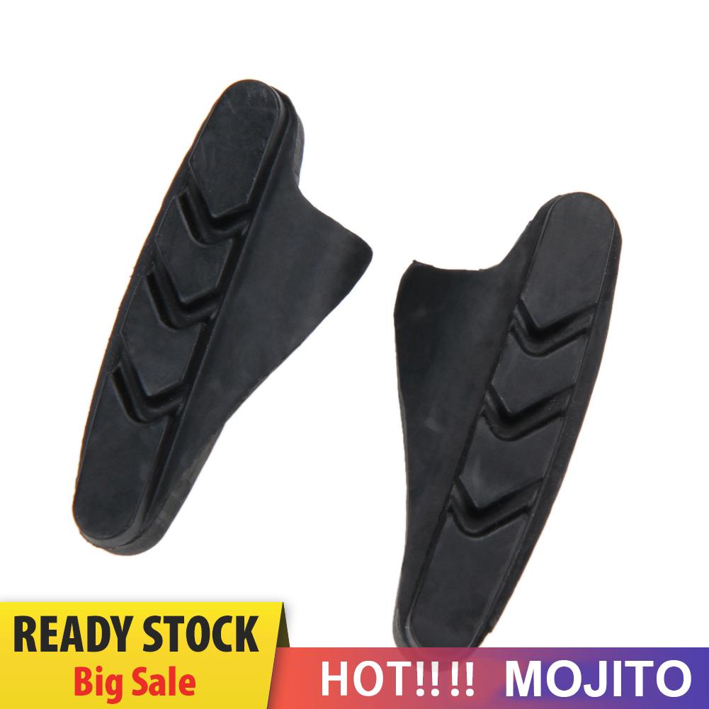 Mojito 2pcs Blok Rem V-Brake Sepeda Balap / Mtb Bahan Karet