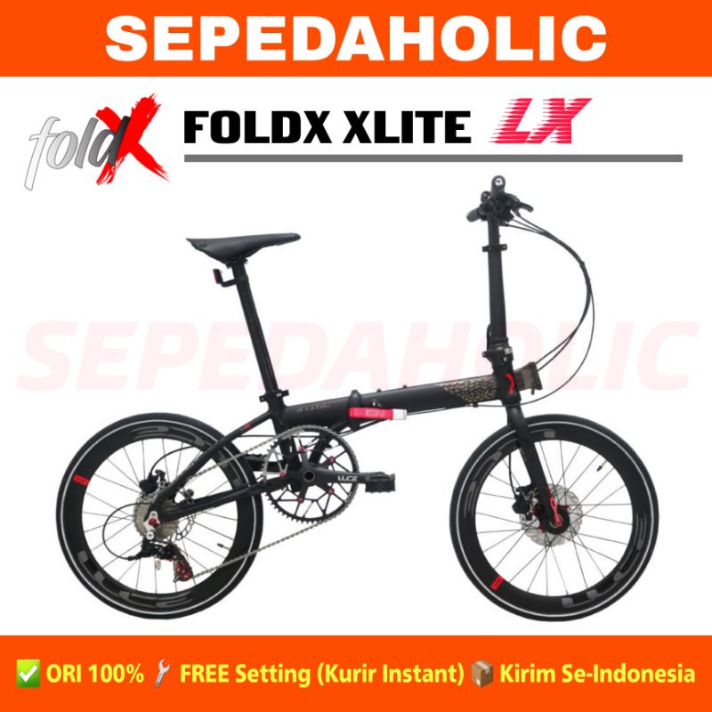 Sepeda Lipat 20 Inch ELEMENT FOLDX XLITE LX Folding Bike