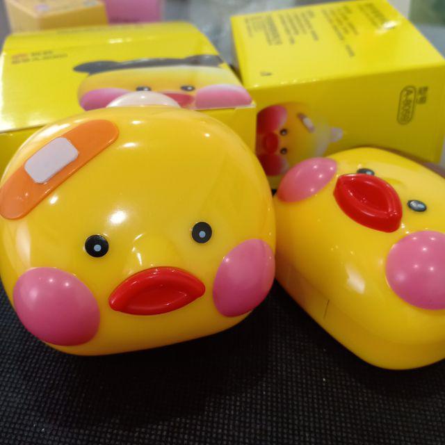 ~ PIYOSHI08 ~ Tempat Soft Lens 3D Bebek Kotak Case Lensa Mini Karakter Duck Lucu Murah AF66
