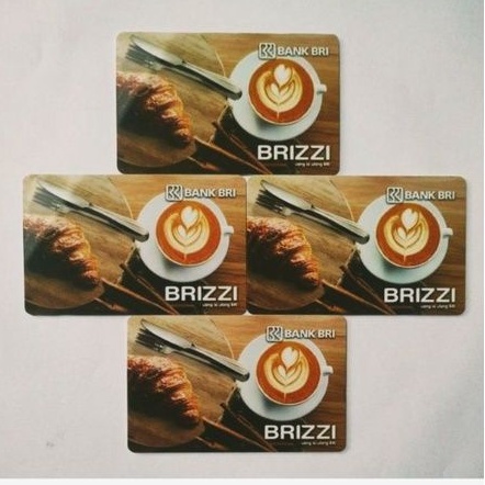 BRIZZI BRI edisi COFFEE BREAK ORI /Like eMoney eTOLL Tapcash or Flazz