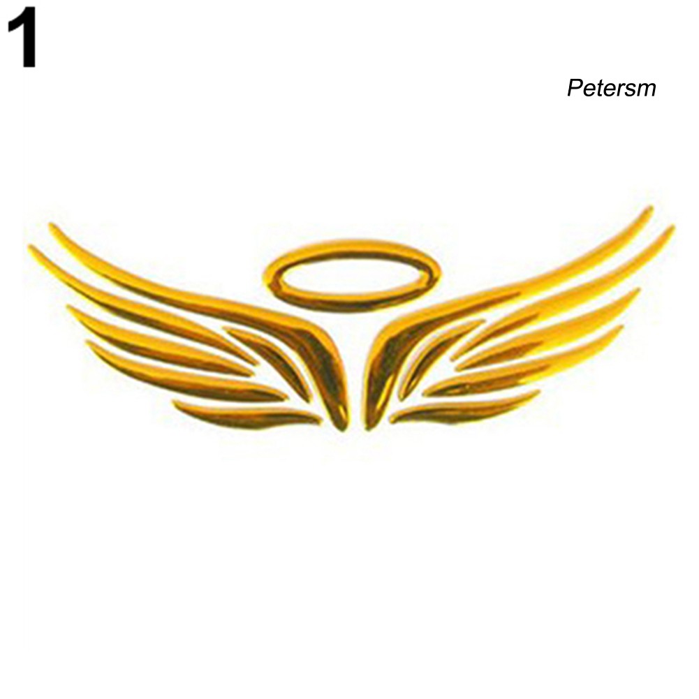 Rxx Stiker Mobil Motif Sayap Malaikat 3d Untuk Dekorasi Exterior