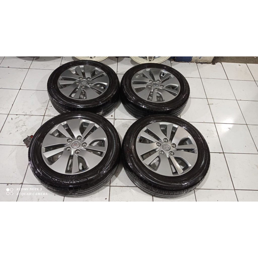 velg mobil bekas ring xcros ring 16x6 pcd 5x114 seken murah plus ban