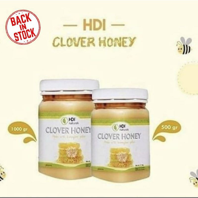 

Clover honey HDI 1000gr (BACK IN STOCK)