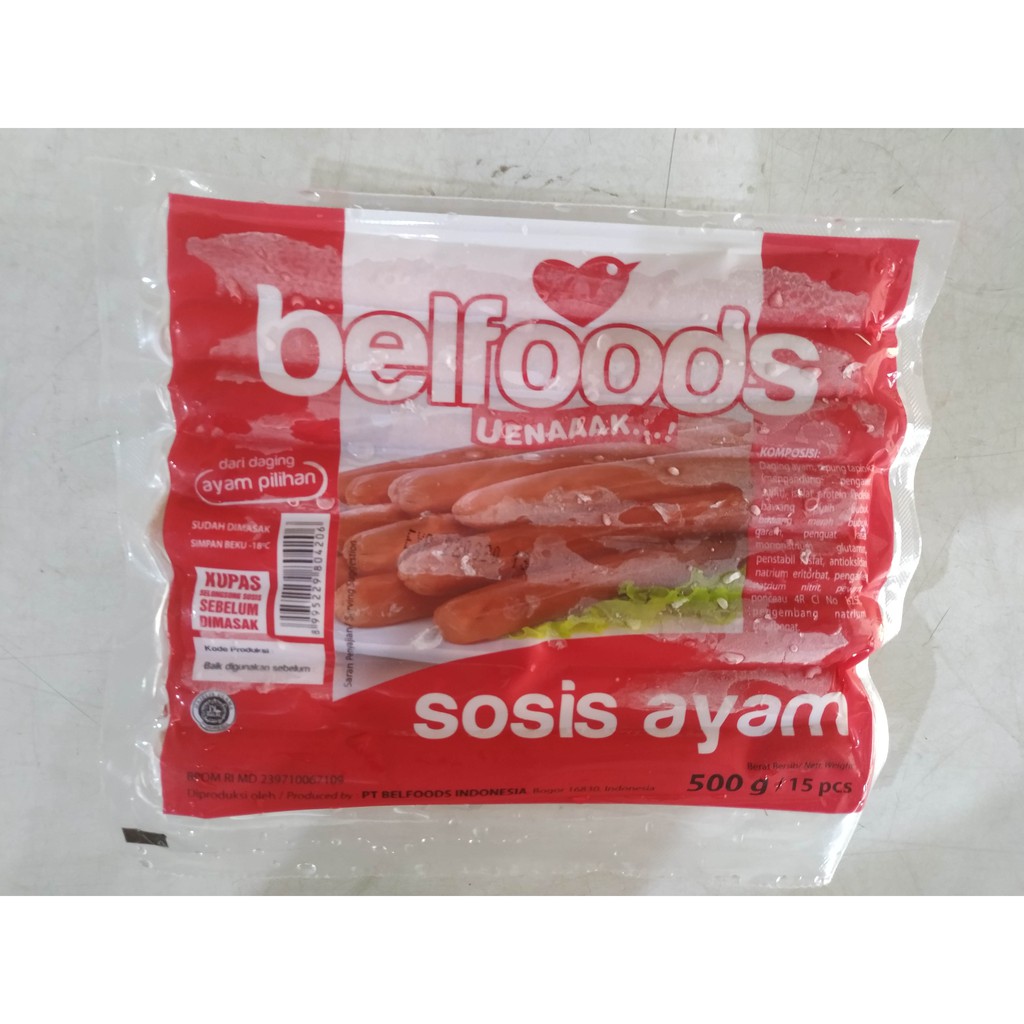 

Belfoods Sosis Ayam 450g