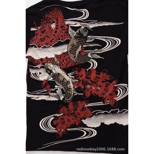 SK12 KAOS SUKAJAN IMPORT PRIA WANITA JEPANG KOREA KOI HARAJUKU ORIGINAL M-3XL