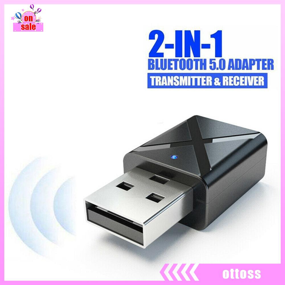 Adapter Transmitter Receiver Wireless USB Bluetooth 5.0