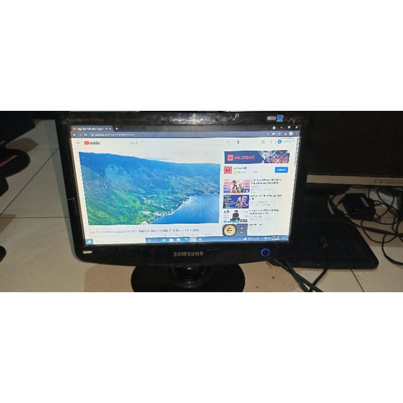 monitor lcd Samsung 16 widescreen bonus kabel