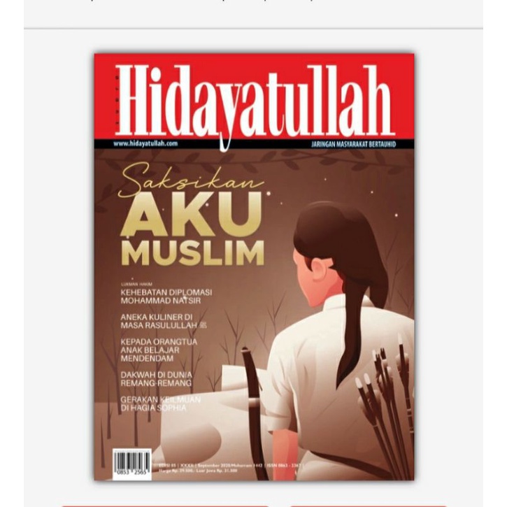 Buku majalah Hidayatullah exclusive