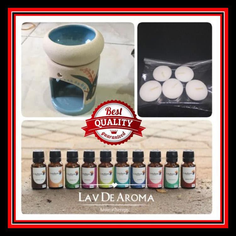 Essential Oil | Aroma Terapi | Aromatherapy | Paket Tungku Kode 1155