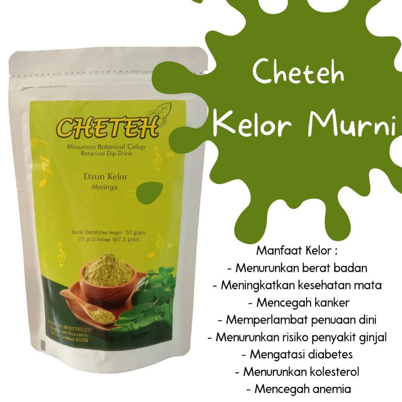 

Teh Daun Kelor Murni