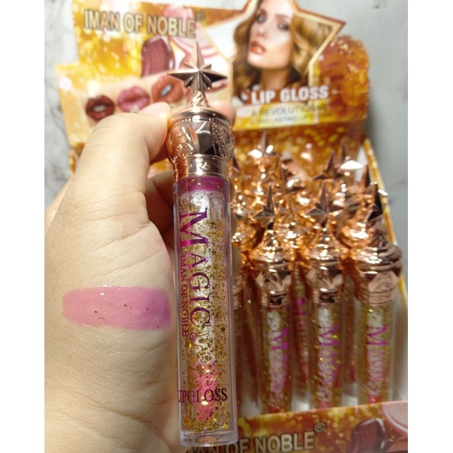 Perbatang Lip Oil Bintang vitamin pink bibir | Lip Oil Magic Iman of noble NO.6170/6182