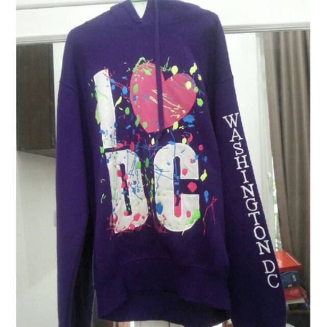 Purple Washington DC Hoodie